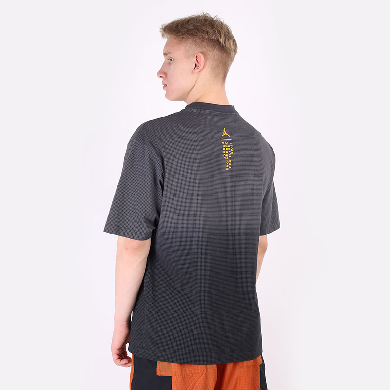 мужская серая футболка Jordan 23 Engineered Short-Sleeve T-Shirt CV3377-010 - цена, описание, фото 4